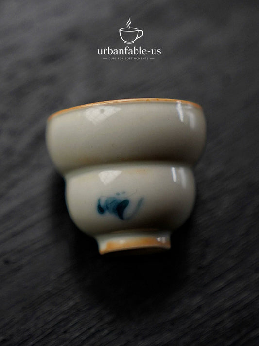 Azure Gourd Mini Tea Cup