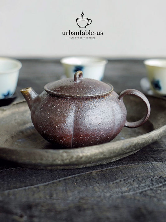 Ashfall Wood-Fired Pu’er Clay Teapot