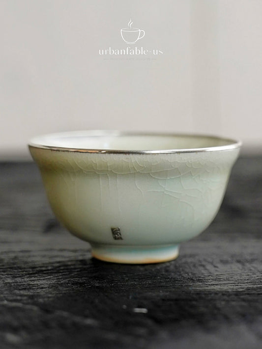 Qinglan Gourd Porcelain Cup