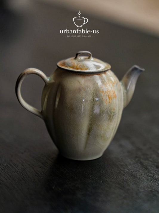 Qinglan Mist High-Melon Teapot