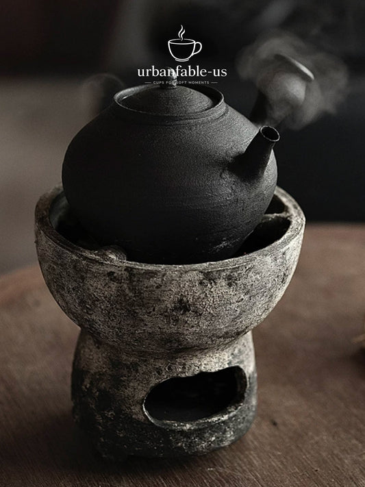 Ember Side-Handle Clay Kettle