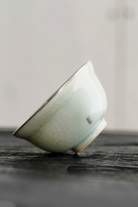 Qinglan Gourd Porcelain Cup