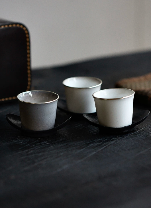 Nomad Leather Gaiwan Travel Set